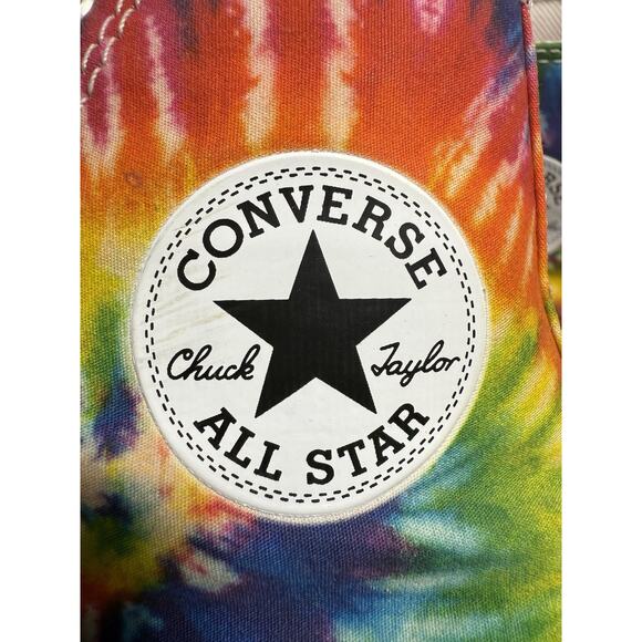 Converse Chuck Taylor All Star High Top Sneakers Tie Dye Youth Size 2 - Picture 1 of 15